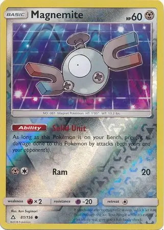 Ultra Prism Magnemite #81/156 reverse holo